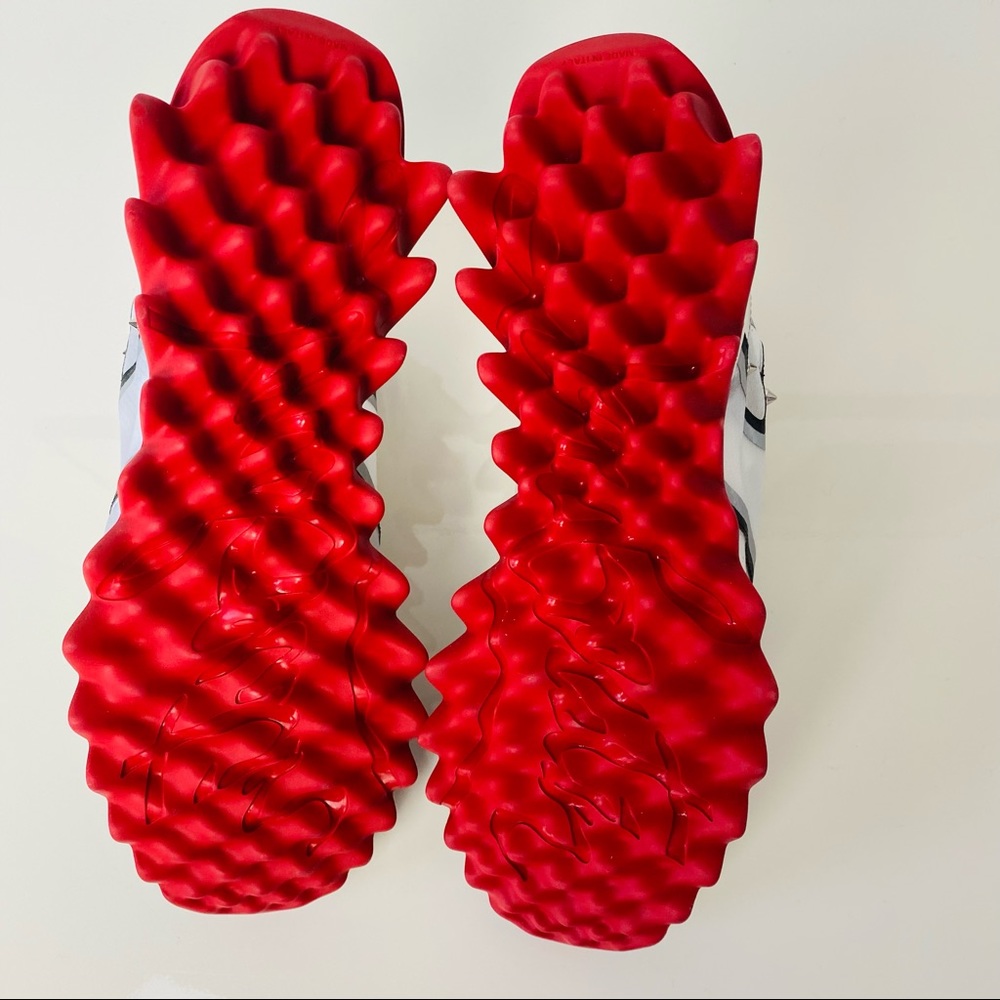 Christian Louboutin Sharkina Spike Low Top Sneaker - Picture 8 of 9